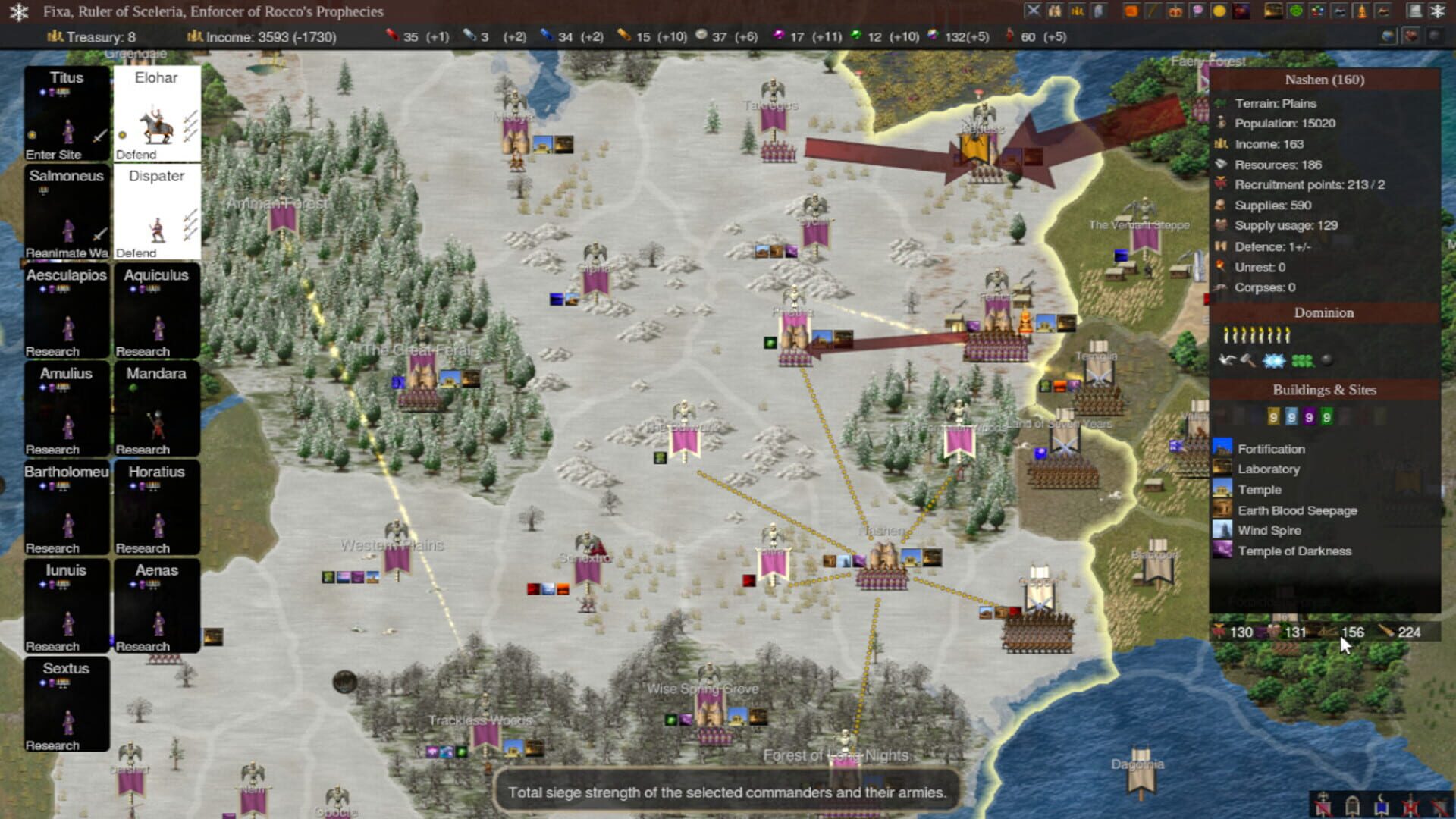 Screenshot 1 di Dominions 6: Rise of the Pantokrator