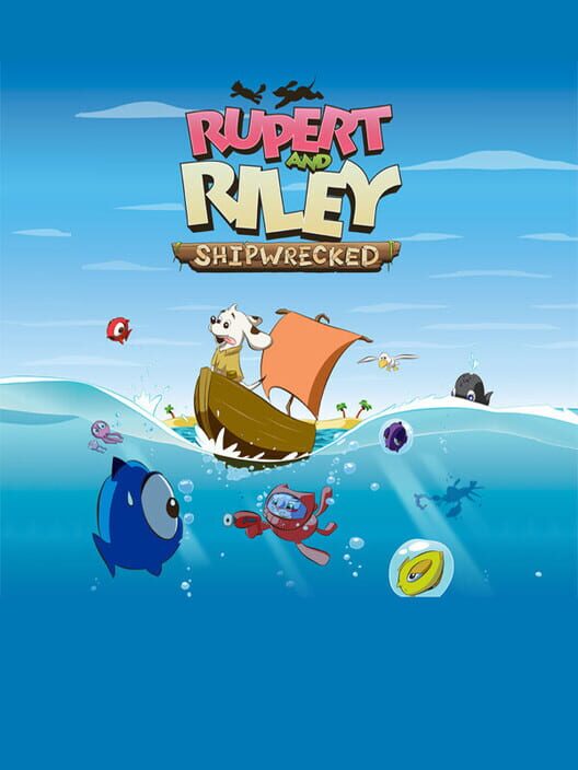 Copertina ufficiale di Rupert and Riley Shipwrecked