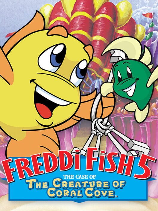 Copertina ufficiale di Freddi Fish 5: The Case of the Creature of Coral Cove