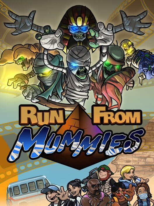 Copertina ufficiale di Run From Mummies