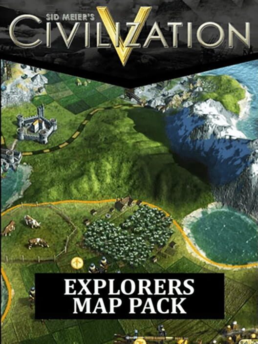 Copertina ufficiale di Sid Meier's Civilization V - Explorer's Map Pack