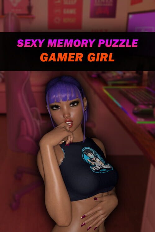 Copertina ufficiale di Sexy Memory Puzzle - Gamer Girl