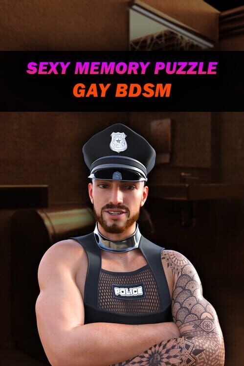 Copertina ufficiale di Sexy Memory Puzzle - Gay BDSM