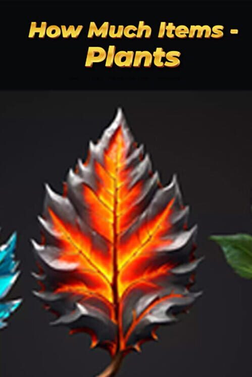 Copertina ufficiale di How Much Items - Plants