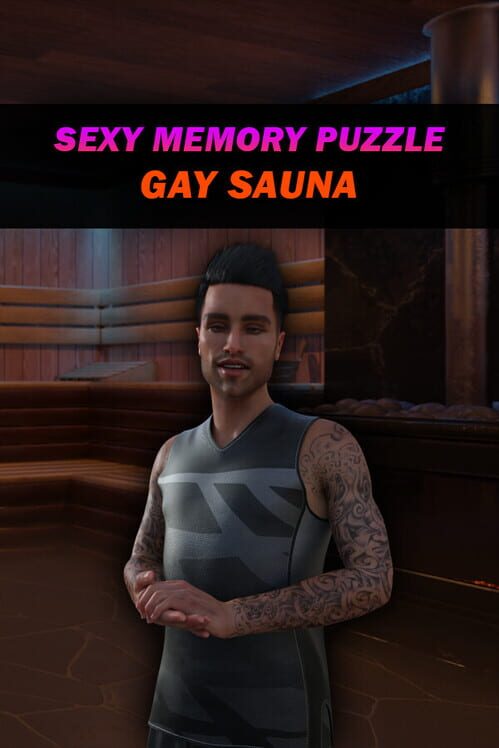 Copertina ufficiale di Sexy Memory Puzzle - Gay Sauna