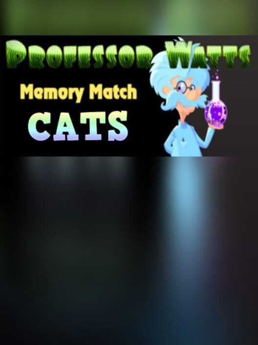 Copertina ufficiale di Professor Watts Memory Match Cats