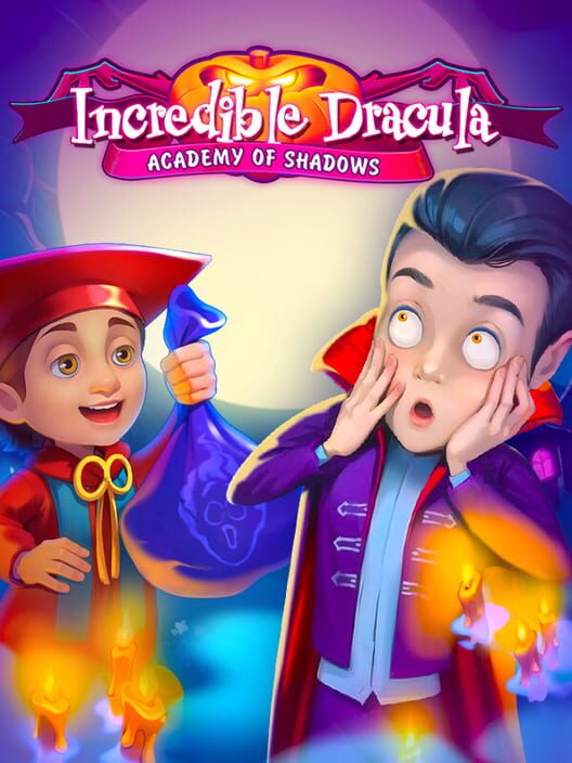 Copertina ufficiale di Incredible Dracula: Academy of Shadows