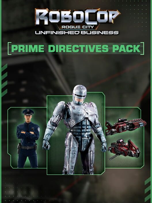 Copertina ufficiale di Robocop Rogue City Unfinished Business - Prime Directives Pack