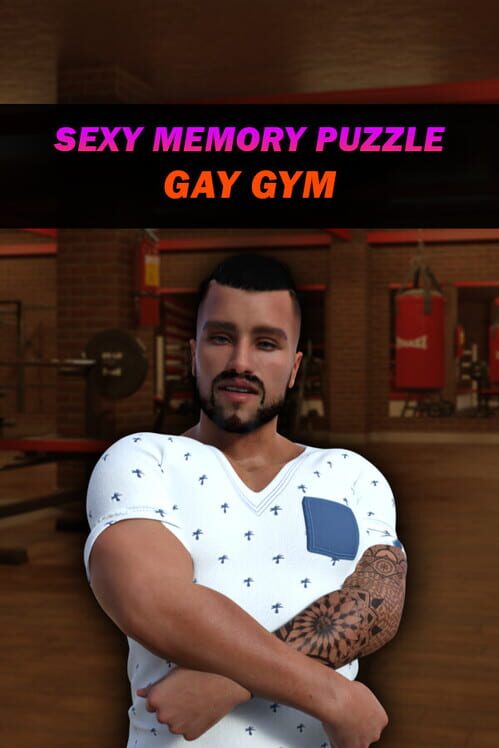 Copertina ufficiale di Sexy Memory Puzzle - Gay Gym