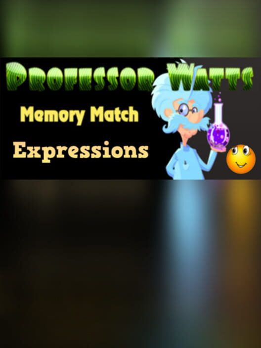 Copertina ufficiale di Professor Watts Memory Match: Expressions