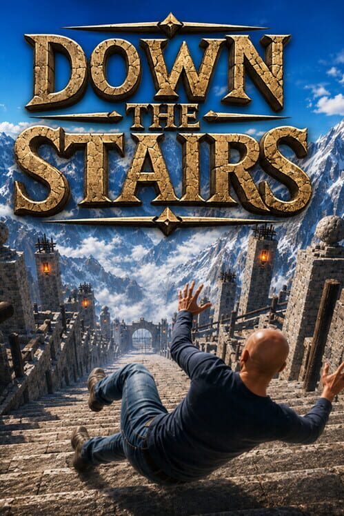 Copertina ufficiale di Down the Stairs: The Game