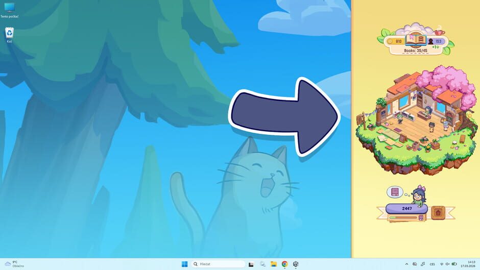 Screenshot 1 di Idle Bookstore