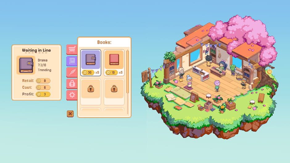 Screenshot 3 di Idle Bookstore