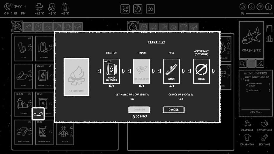 Screenshot 1 di Don't Freeze: A Winter Card Survival