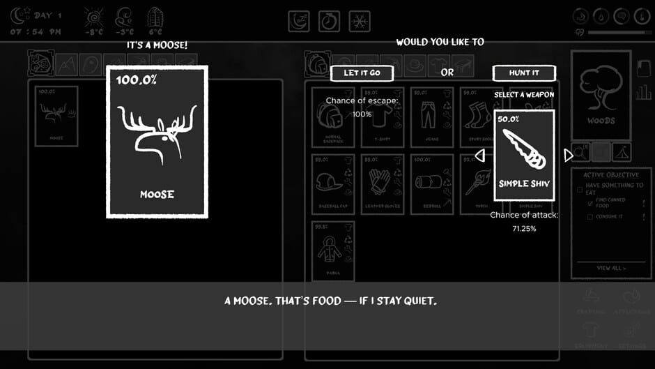 Screenshot 2 di Don't Freeze: A Winter Card Survival