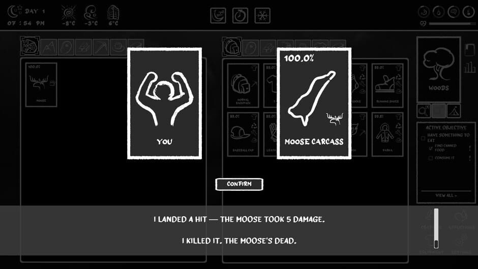 Screenshot 4 di Don't Freeze: A Winter Card Survival