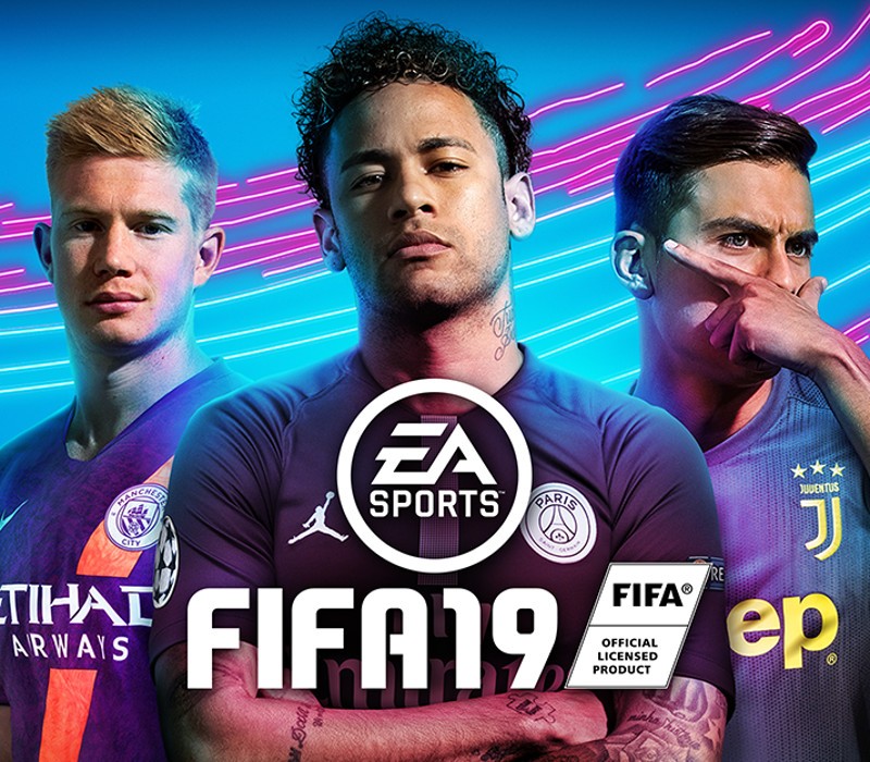 Copertina ufficiale di FIFA 19