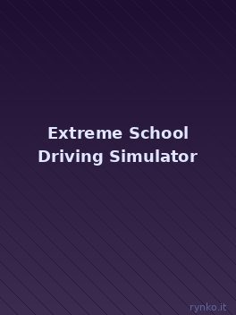 Copertina ufficiale di Extreme School Driving Simulator