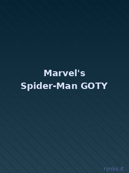 Copertina ufficiale di Marvel's Spider-Man GOTY
