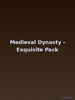 Copertina ufficiale di Medieval Dynasty - Exquisite Pack