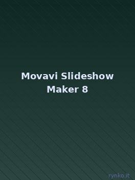 Copertina ufficiale di Movavi Slideshow Maker 8