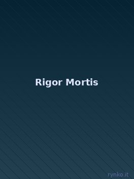 Copertina ufficiale di Rigor Mortis